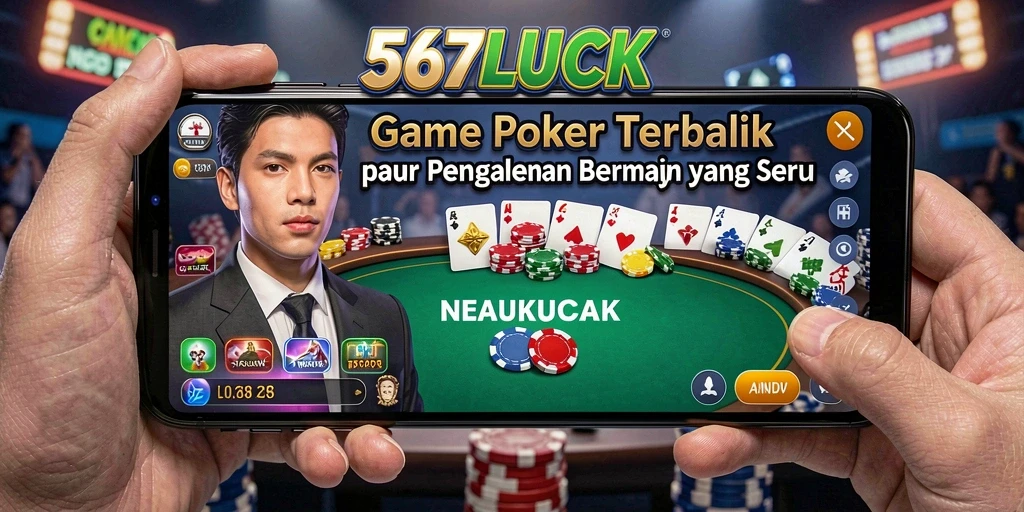Tampilan gameplay Poker di 567LUCK yang menegangkan dan interaktif.