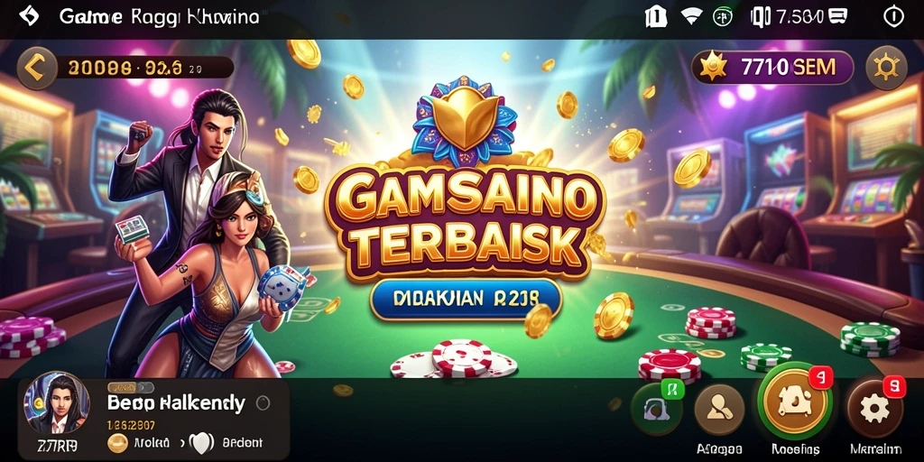 Gameplay menarik dari 77RP yang menghadirkan keseruan kasino.