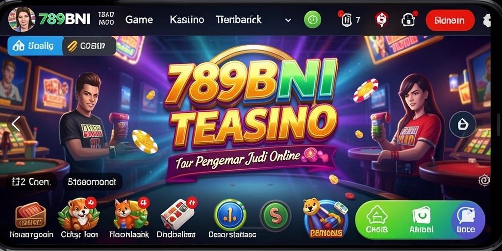 Tangkapan layar utama 789BNI yang menunjukkan gameplay Kasino yang menarik.
