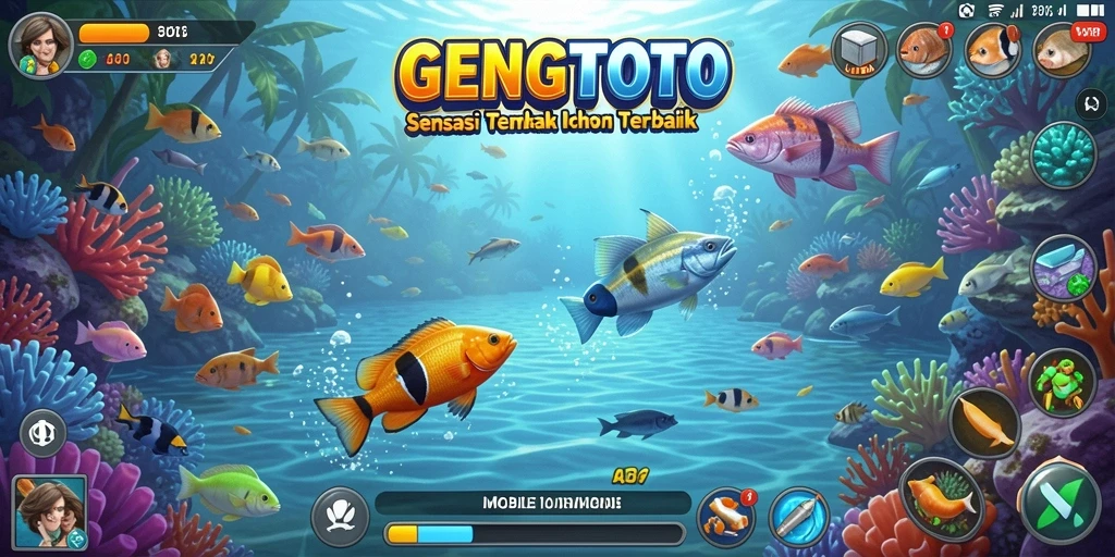 Gameplay Tembak Ikan yang mendebarkan di GENGTOTO.