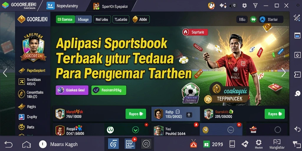Pengguna menikmati taruhan langsung dengan GOGOREJEKI.