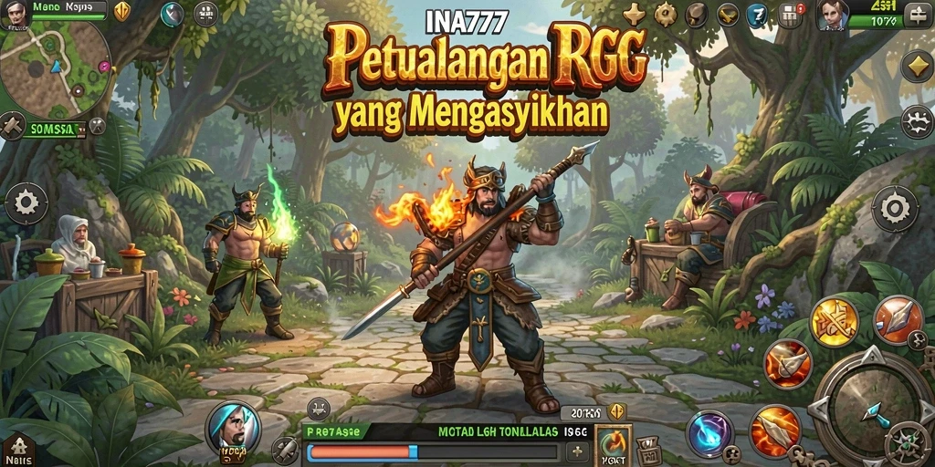Tampilan gameplay <strong>INA777</strong> yang menarik dan penuh aksi.