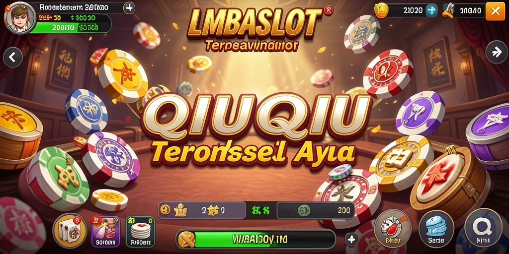 Tampilan gameplay QiuQiu di LMBASLOT yang seru dan menarik.