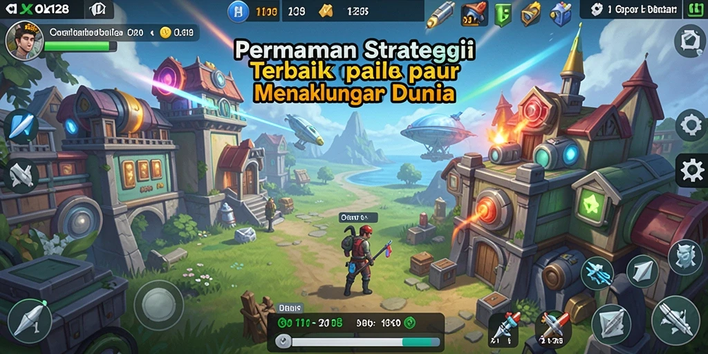 Tampilan gameplay OLX128 yang menegangkan dan penuh strategi.