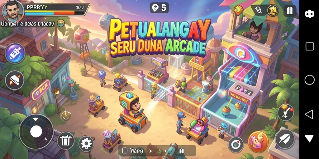 Tampilan gameplay seru dalam PPRRYY, penuh tantangan dan keseruan.