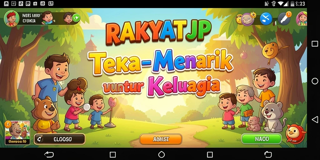 Tampilan gameplay RAKYATJP yang seru dan menarik.