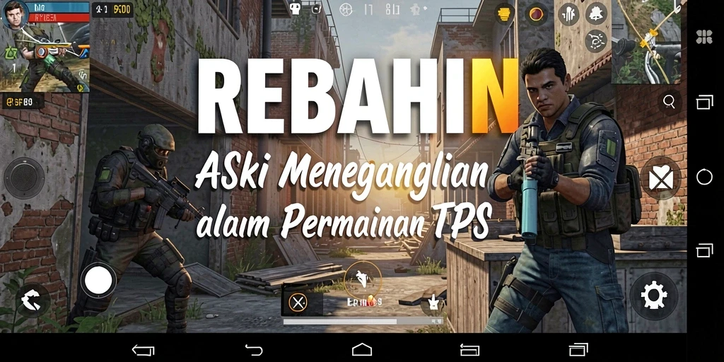 Tampilan dari gameplay seru REBAHIN yang penuh aksi.