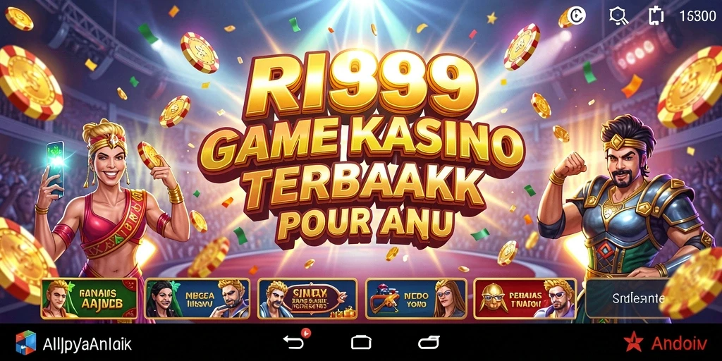 Tampilan menarik dari gameplay Kasino di RI889.