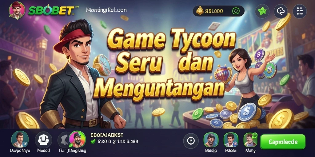 Screenshot SBOBET menampilkan gameplay Tycoon yang mengasyikkan.