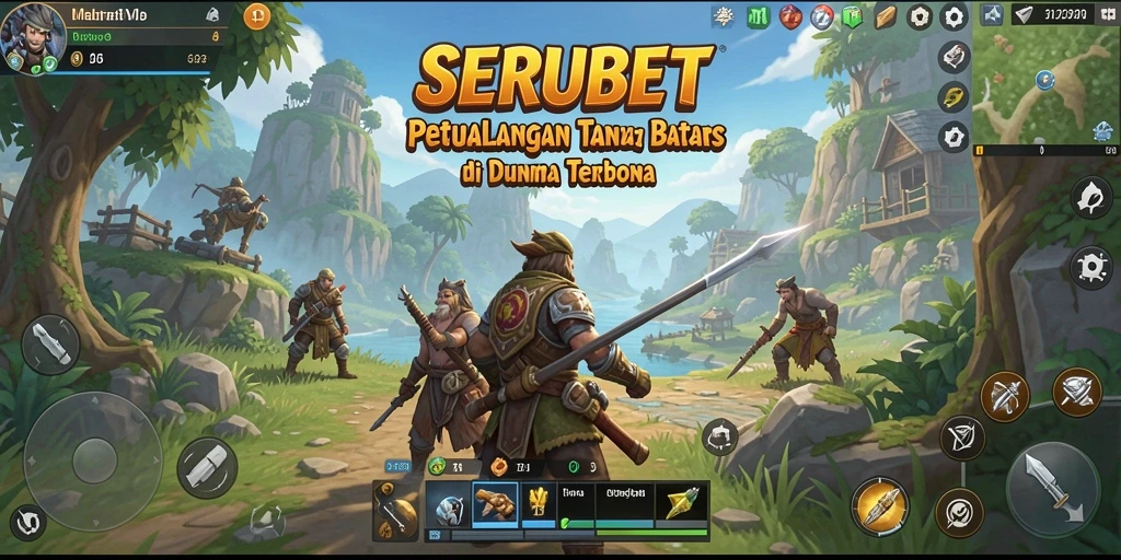Tampilan menarik dari gameplay SERUBET yang memukau.