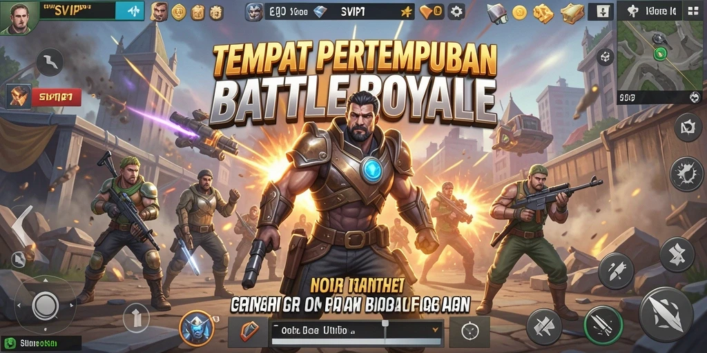 Gameplay mendebarkan di SVIP1 saat bertempur di medan perang.