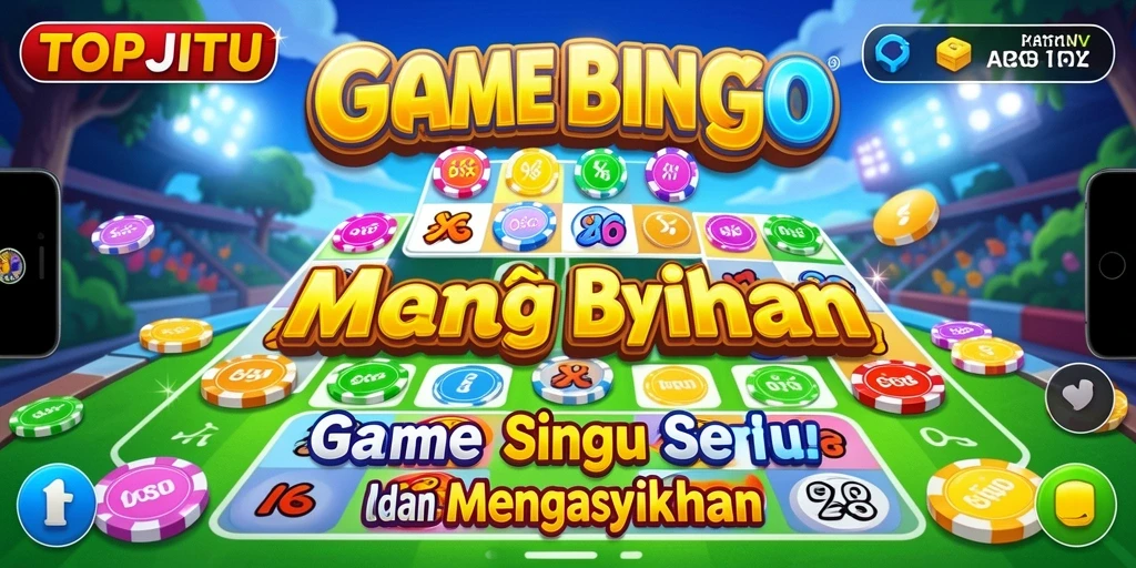 Tampilan menarik dari gameplay Bingo di TOPJITU yang seru.