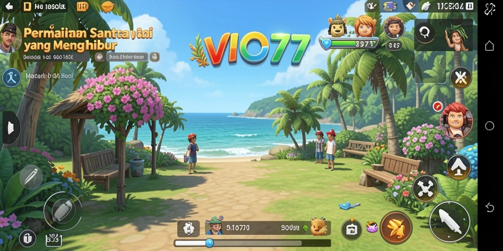 Tampilan gameplay VIO77 yang menarik dan menyenangkan.
